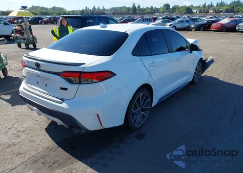 2022 Toyota Corolla Xse z USA, uszkodzony, nr VIN 5YFT4MCE5NP134032